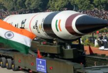 SIPRI Report: India's nuclear weapons increase to 190.