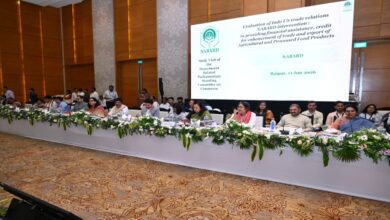 Deliberations with financial and insurance institutions to assess India-US trade relations.
