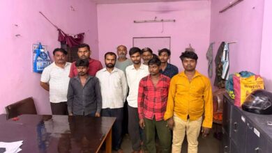 Illegal Gutkha factory busted, 10 accused arrested; large quantities of stock and machinery seized.