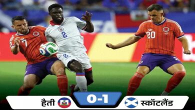 Scotland registers World Cup win after 44 years, tops Group C after defeating Haiti; Morocco holds Brazil.