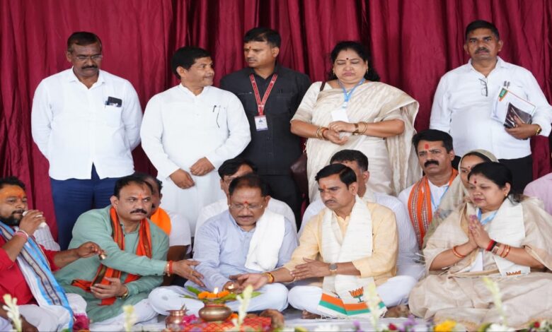 Janjgir-Champa receives a gift of development works worth ₹295 crore.