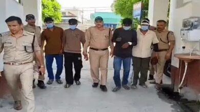Uproar in Dehradun following the murder of a BJP leader: Stones pelted at police and media.