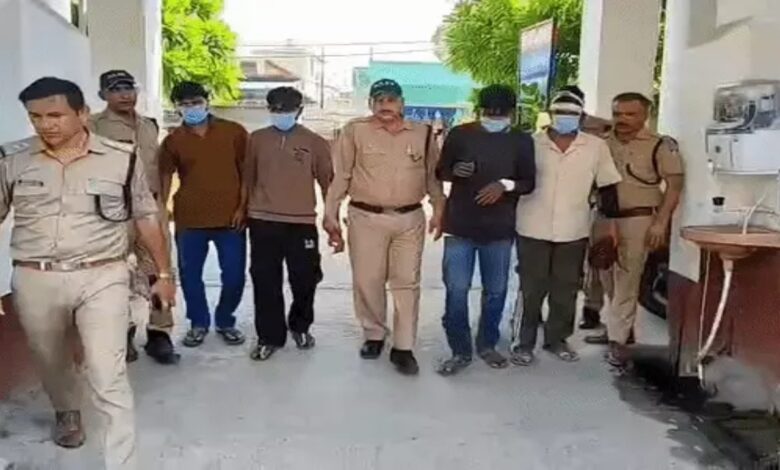 Uproar in Dehradun following the murder of a BJP leader: Stones pelted at police and media.