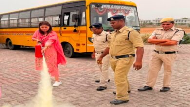 Inspection of school buses for student safety: 30 vehicles checked; notices issued to 45 operators.
