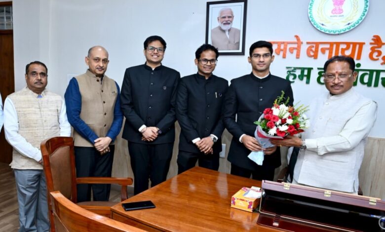 Public service is the supreme objective of administrative service: Chief Minister Sai gives this mantra to trainee IAS officers.