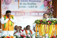 CM Sai reached the swearing-in ceremony of Shivnandanpur Nagar Panchayat