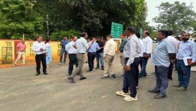 PWD Secretary's visit to Jashpur: Expresses displeasure over the slow pace of construction work; directs officials to submit a proposal for a four-lane road.