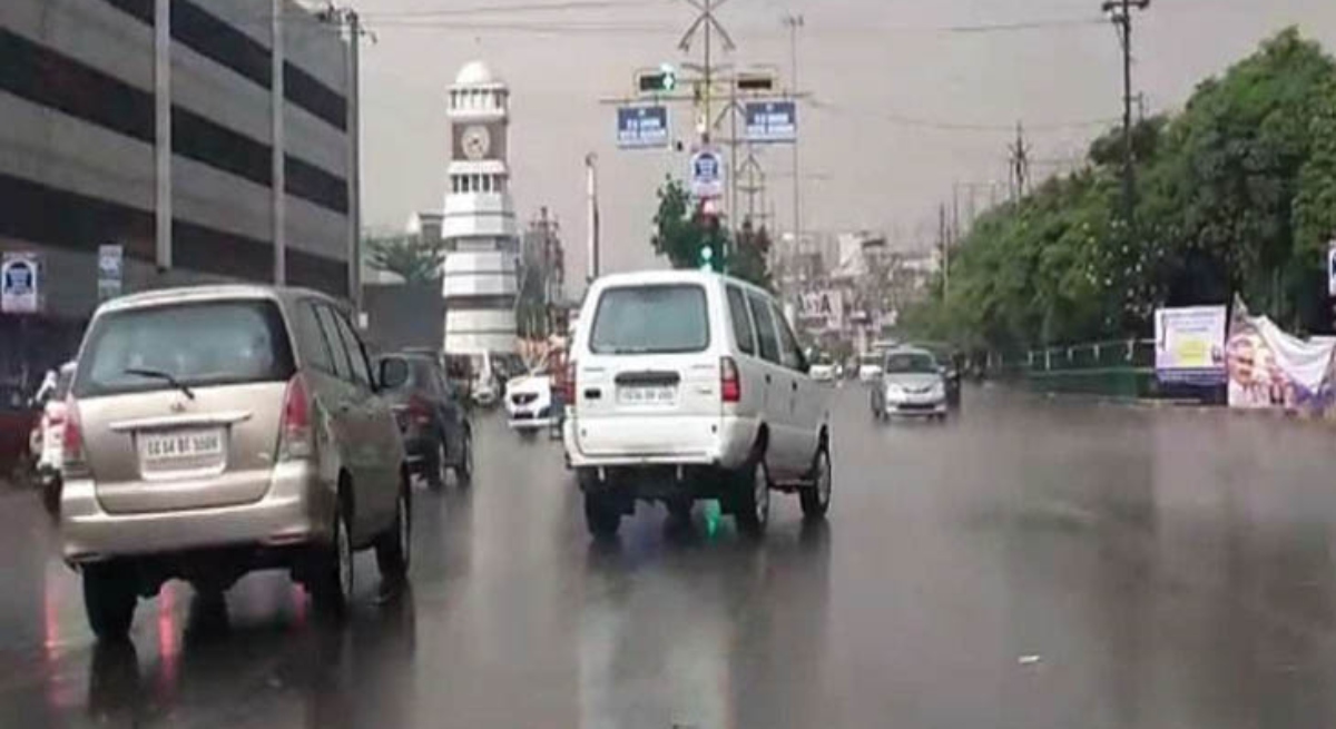 Monsoon sluggish in Chhattisgarh; alert issued for squalls and rain over the next 5 days.