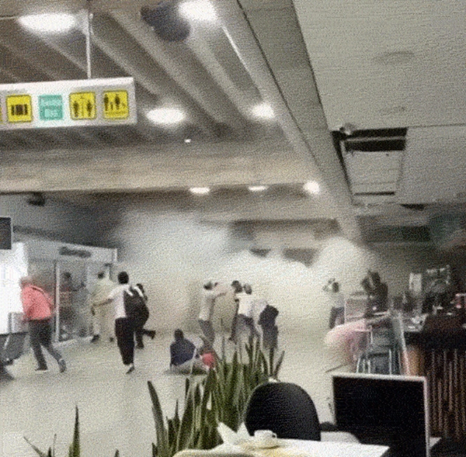 Two major earthquakes hit Venezuela within 60 seconds, causing devastation across several cities; fears of thousands of deaths.