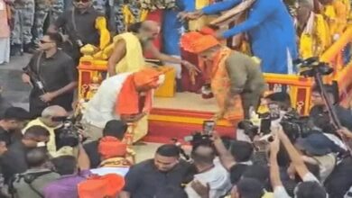 Lord Jagannath's Rath Yatra begins; Amit Shah performs Mangala Aarti; CM and Deputy CM sweep the road with a golden broom.