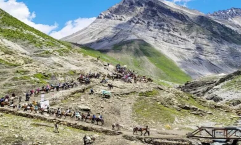 Accident on Amarnath Yatra route: Pony porter killed after boulder falls on tent.