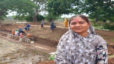 Construction of a concrete drain will provide the villagers of Jungera with permanent relief from waterlogging, fulfilling a long-standing demand.