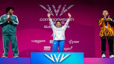 Mirabai Chanu wins India's first gold.