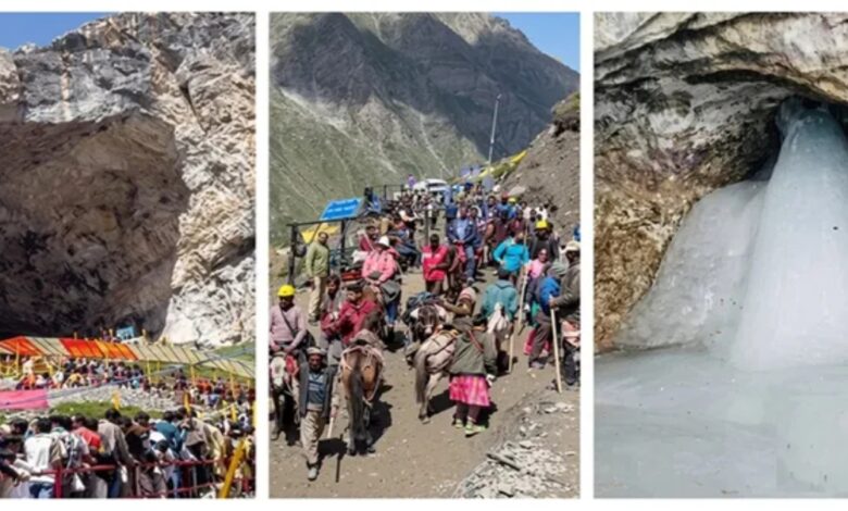 First batch of Amarnath Yatra pilgrims departs from Jammu.