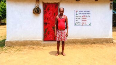 Choosing the path of development over the gun: Government schemes transformed Madkam Bhima's life; he now leads a self-reliant life with dignity.