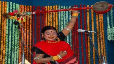 Padma Vibhushan Teejan Bai bid a final farewell with state honours.