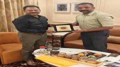 Suman Billa, Additional Secretary in the Ministry of Tourism, has arrived in Raipur.