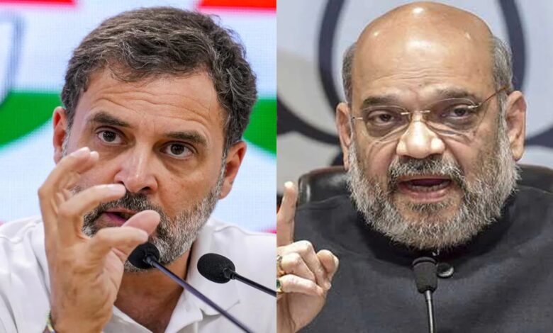 Who authorized the use of pellet guns? Rahul Gandhi asks Amit Shah in a letter.