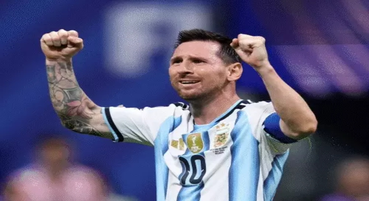 Three goals in 13 minutes, Argentina makes history: Beats Egypt 3–2 to reach the quarter-finals; Messi scores his eighth goal of the tournament.