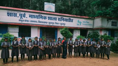 Children conveyed a message of environmental conservation through the ‘A Tree in Mother’s Name’ initiative.