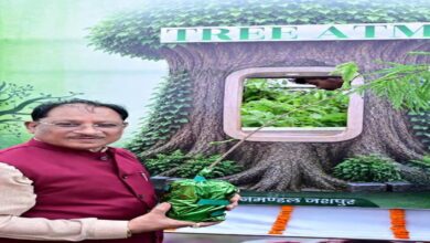 Chief Minister Sai flags off 'Tree ATM': A unique initiative by the Forest Department; saplings now available for free.