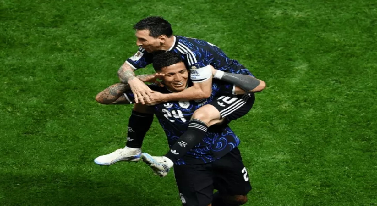 Argentina reaches the World Cup final for the second consecutive time, defeating England 2-1 by scoring two goals in the final seven minutes.