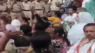 Villagers of Nakti village lay siege to the Collectorate.