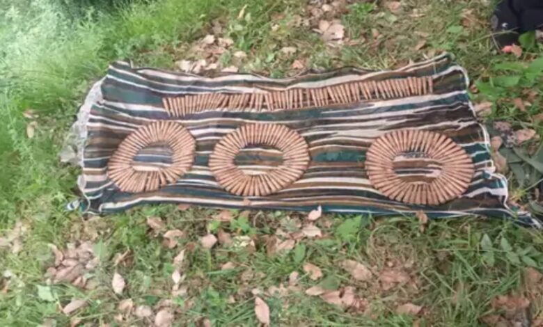 Terrorist hideout busted: Ammunition recovered during jungle search operation; search in the area intensified.