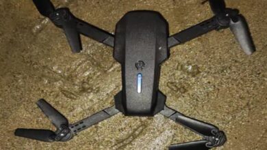 Suspicious Pakistani drone spotted again in Jammu and Kashmir.