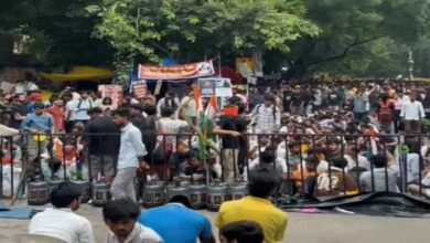 CJP's protest at Jantar Mantar continues for the 33rd day; 10 FIRs registered in connection with the Parliament March violence.