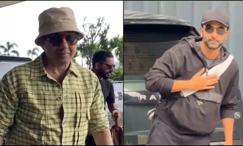 'Ramayana' Trailer Launch Event: Ranbir Kapoor touched Sunny Deol's feet; this gesture of respect won fans' hearts.