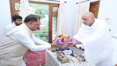 CM Sai reached Aghor Guru Peeth Banora on Guru Purnima