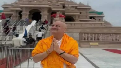 Anupam Kher finds himself embroiled in controversy after making a statement regarding alleged irregularities at the Ram Mandir.