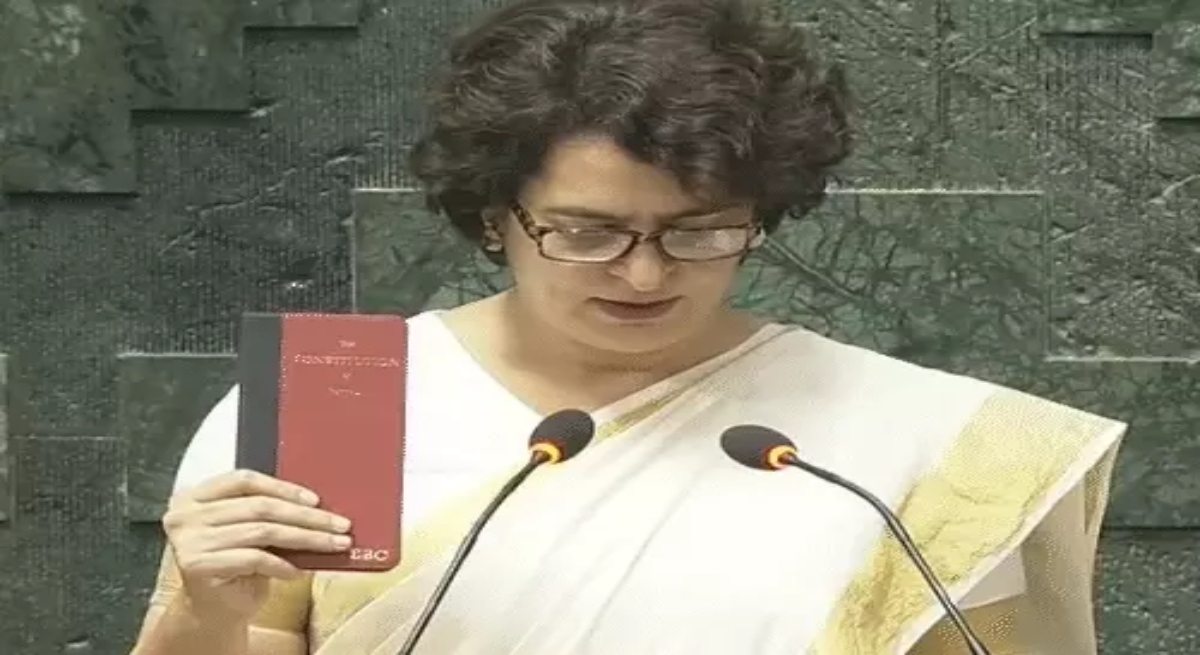 Controversy over Priyanka Gandhi's statement escalates.