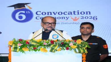 Governor's appeal to the youth: Build the nation through knowledge, innovation, and ethical values.