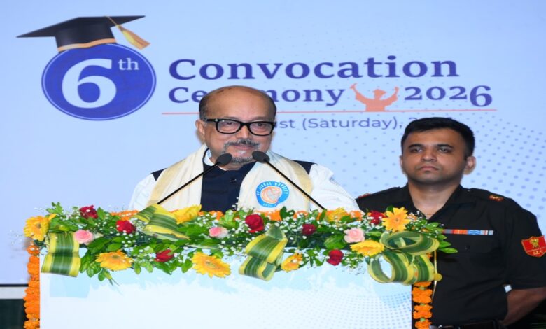 Governor's appeal to the youth: Build the nation through knowledge, innovation, and ethical values.