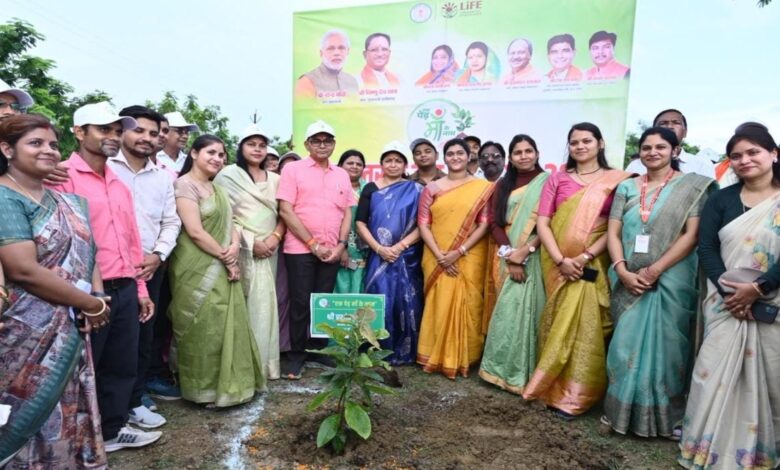 It is our responsibility not only to plant a sapling but also to nurture it until it grows into a tree: Minister Tank Ram Verma.