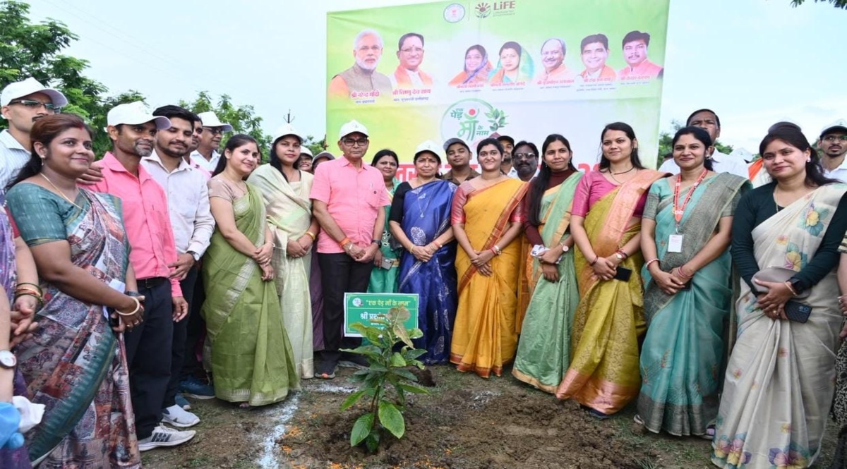 It is our responsibility not only to plant a sapling but also to nurture it until it grows into a tree: Minister Tank Ram Verma.