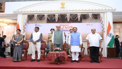 Launch of the 'Drug-Free Youth, Developed India Resolution Campaign' from Lok Bhawan.
