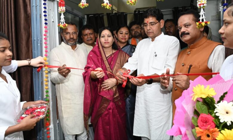 Sarangarh receives a gift of development projects; Minister Tankram Verma inaugurates the veterinary office.