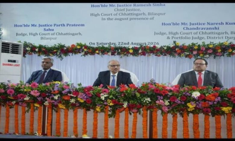 New Principal District and Sessions Court building to be constructed in Durg.
