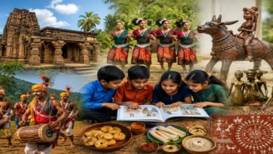 Students from classes 6 to 12 will study lessons on Chhattisgarh's culture.