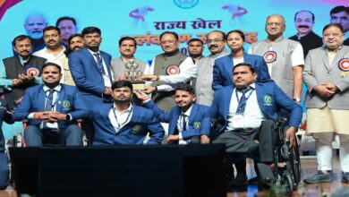 666 players from Chhattisgarh honoured on National Sports Day