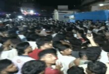 Allegation of egg thrown at Ganesh idol: Clash between two groups in Mazgaon.