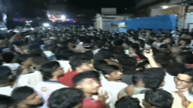 Allegation of egg thrown at Ganesh idol: Clash between two groups in Mazgaon.