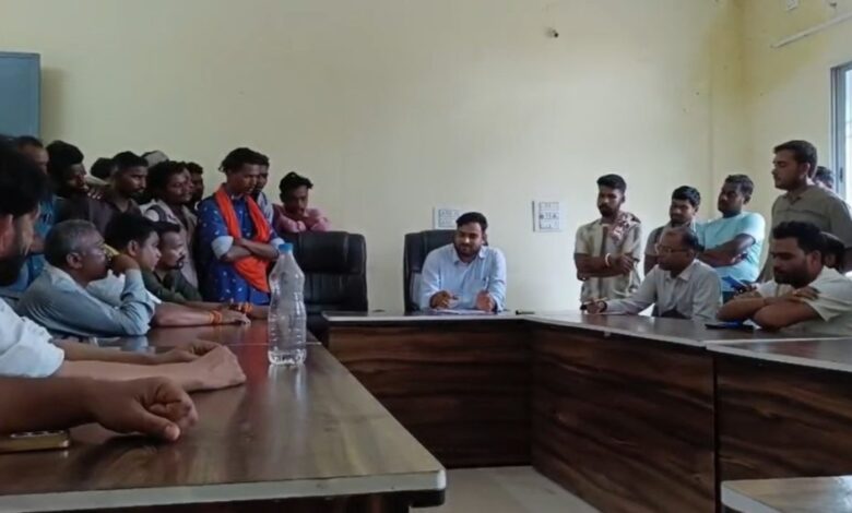 Collector takes major action following workers' complaints at Chhal mine.