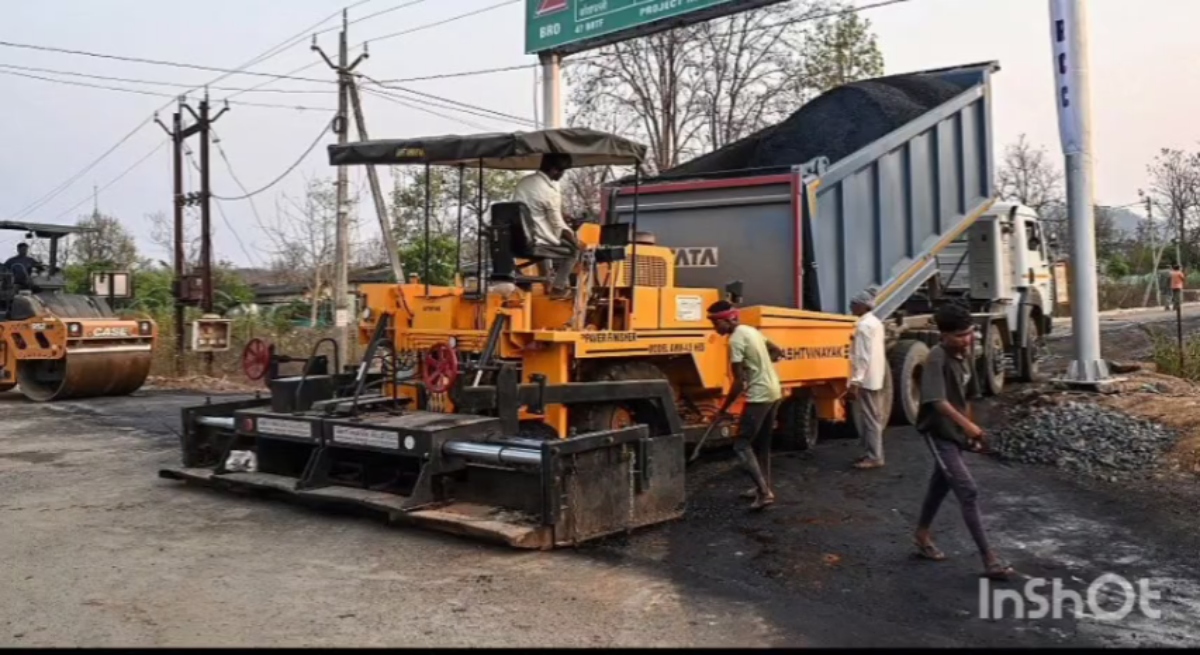 Repair work on National Highway-45 is underway on a war footing.
