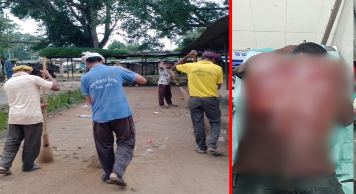 Dispute among sanitation workers in the Nagar Panchayat