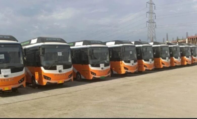 240 e-buses to run in 4 cities, including Raipur; special route plan to be created for women.