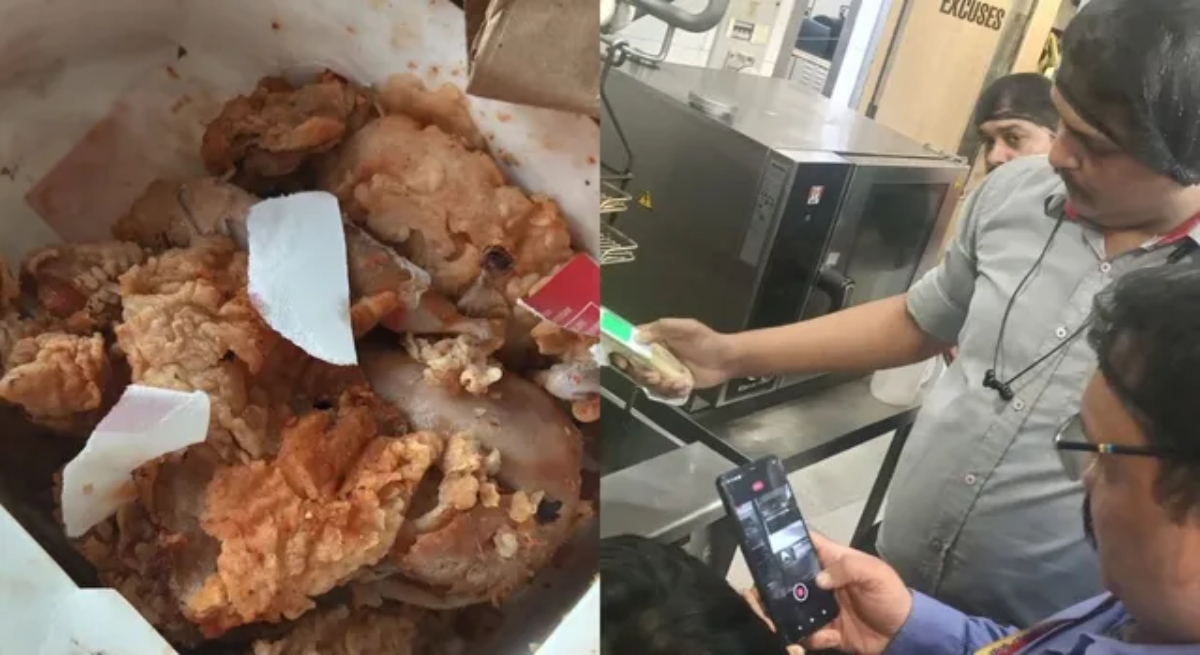 KFC outlet sealed.